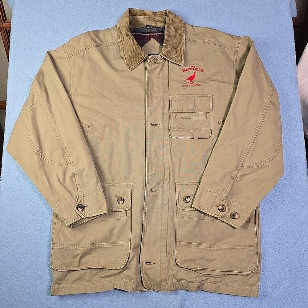The famous grouse whiskey jacket size Medium Rare Find Vintage